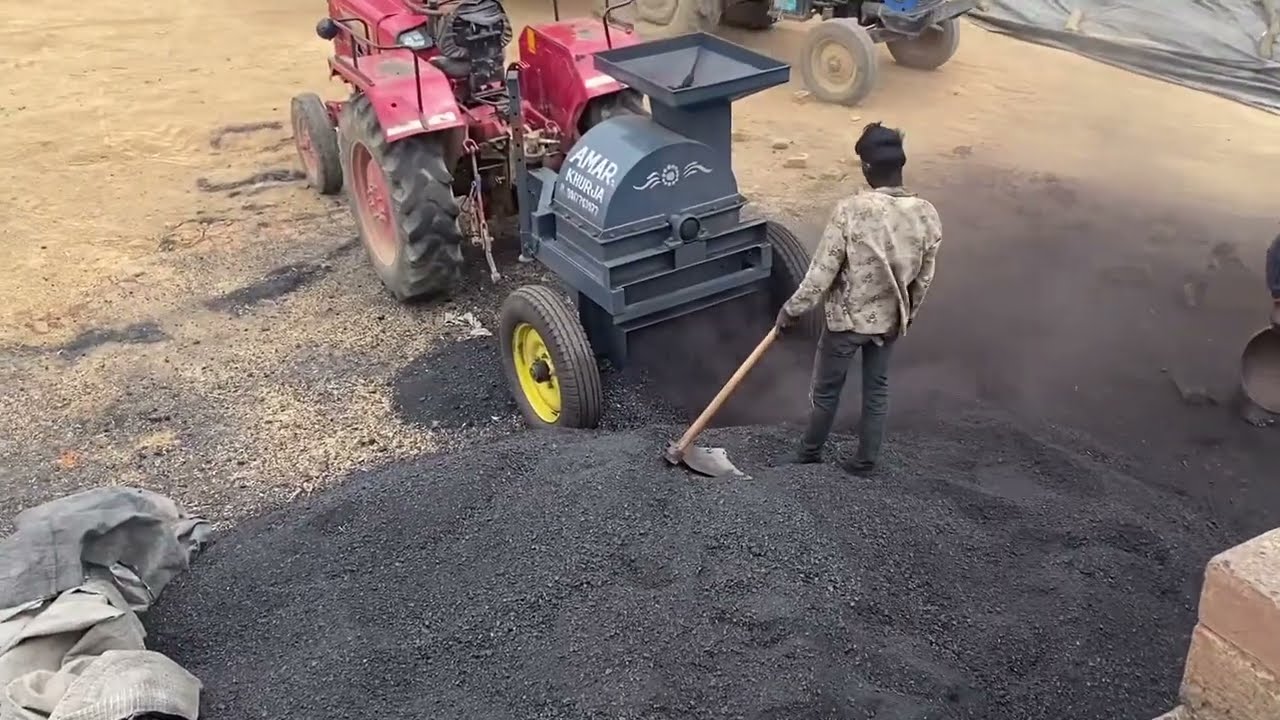 Coal Crushing Machine - koyla todne ki machine - coal crusher