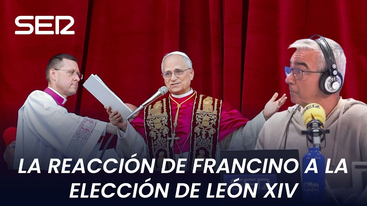 La REACCIÓN de Francino a la elección de León XIV como nuevo Papa