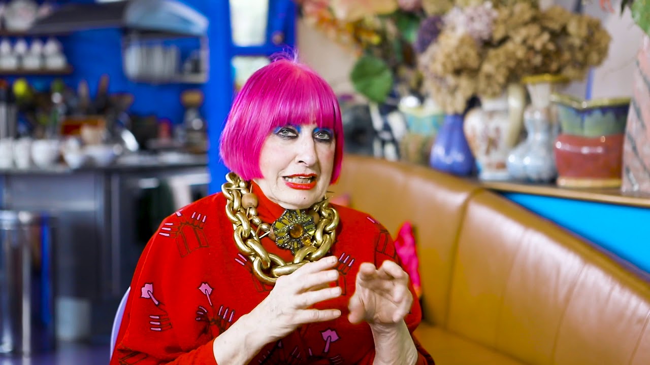 The Knitting & Stitching Show interviews Dame Zandra Rhodes - Full Video