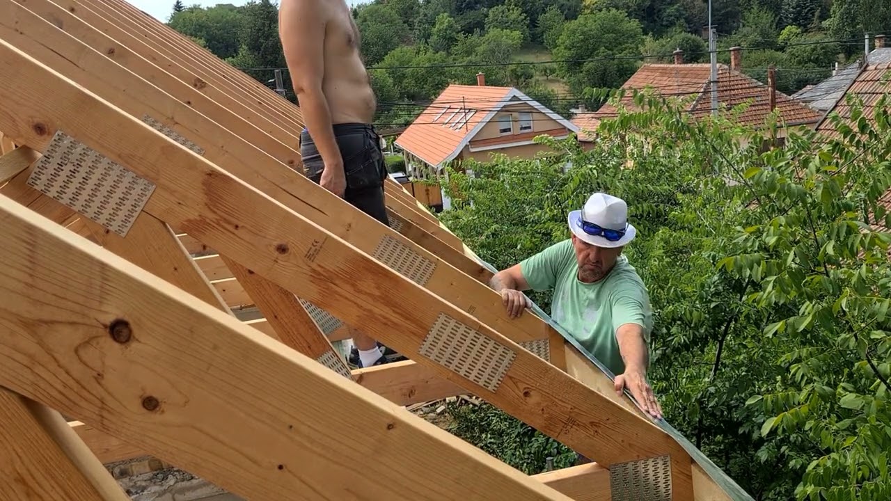 Felújítunk #28 Elkezdtük a cseppentőlemezt (ereszszegély)
