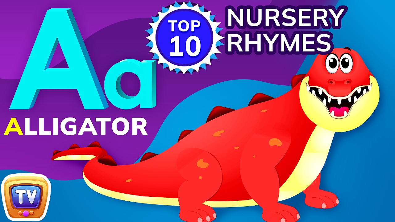 Phonics Song, Let's Learn the Colors & More - Top 10 Learning Videos - ChuChu TV Nursery Rhymes