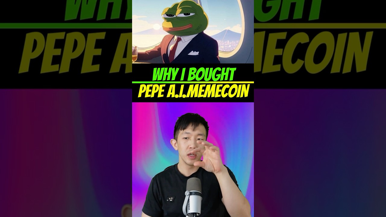 Why I bought the PEPE A.I. memecoin?