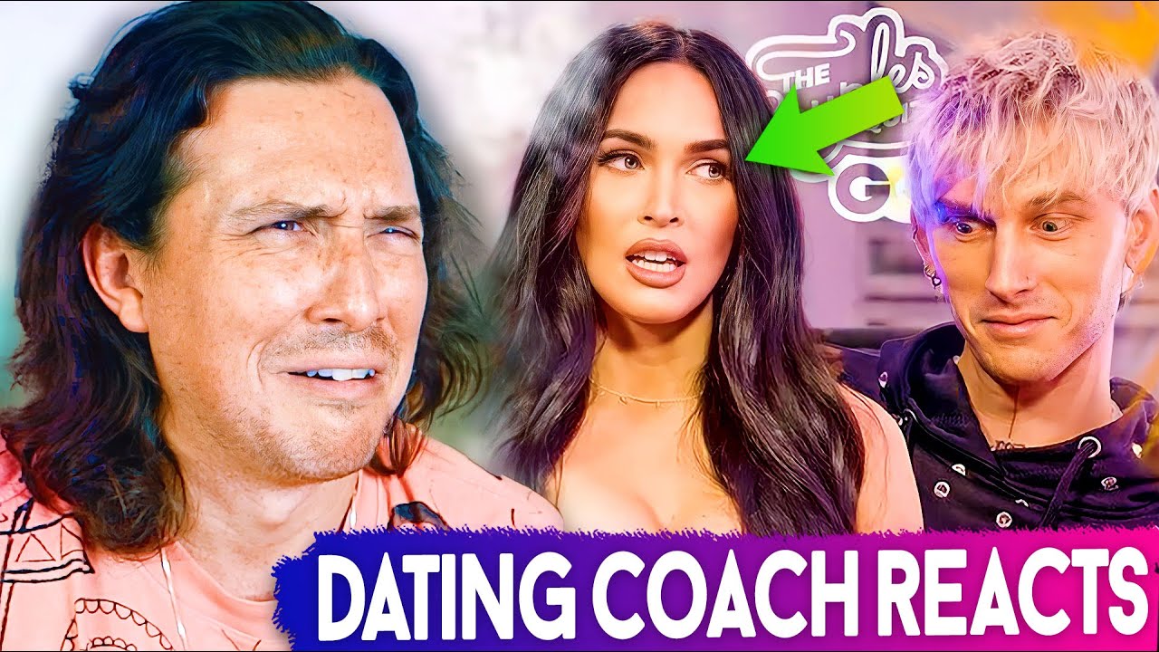 Dating Coach Reacts to MEGAN FOX + MGK | GQ's Couples Quiz