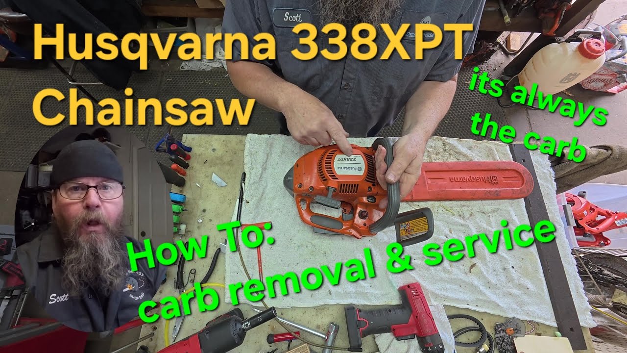 Husqvarna 338XPT Chainsaw Doesn't Run Quite Right