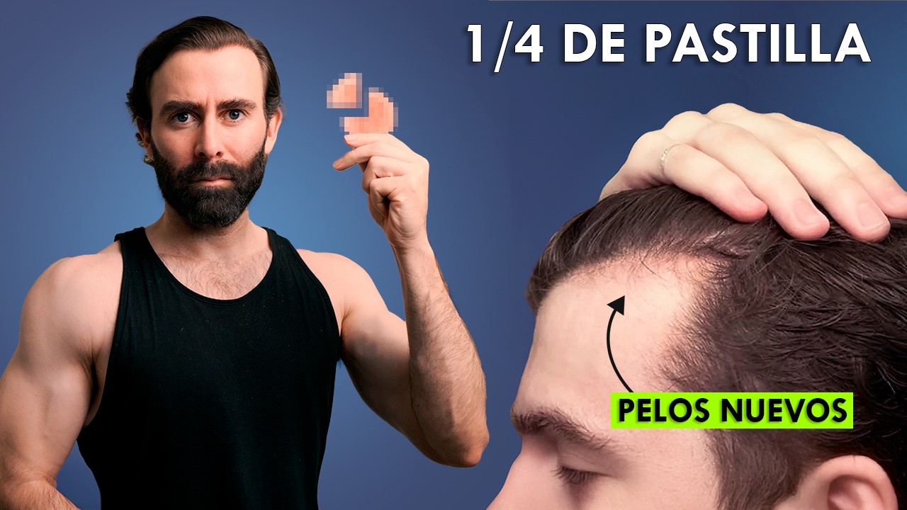 ¼ De Esta Pastilla Detiene La Alopecia Y Regenera Tu Cabello