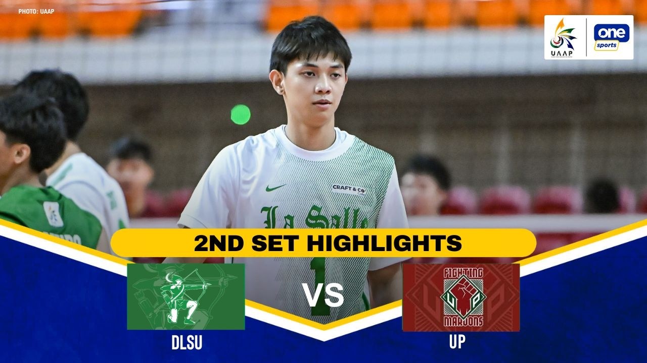 DLSU vs UP | SET 2 HIGHLIGHTS | UAAP SEASON 88 MEN&rsquo;S VOLLEYBALL | MAR 29, 2026
