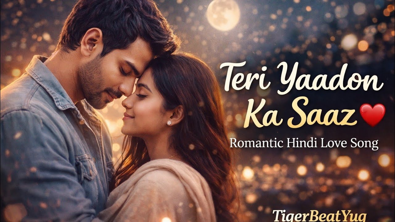 Teri Yaadon Ka Saaz ❤️ | Romantic Hindi Love Song | TigerBeatYug