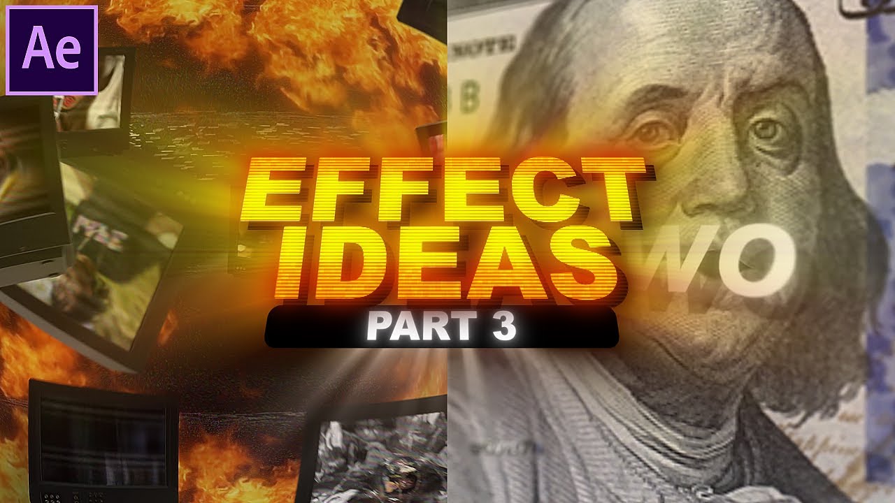 Идеи эффектов для редактирования в After Effects ЧАСТЬ 3