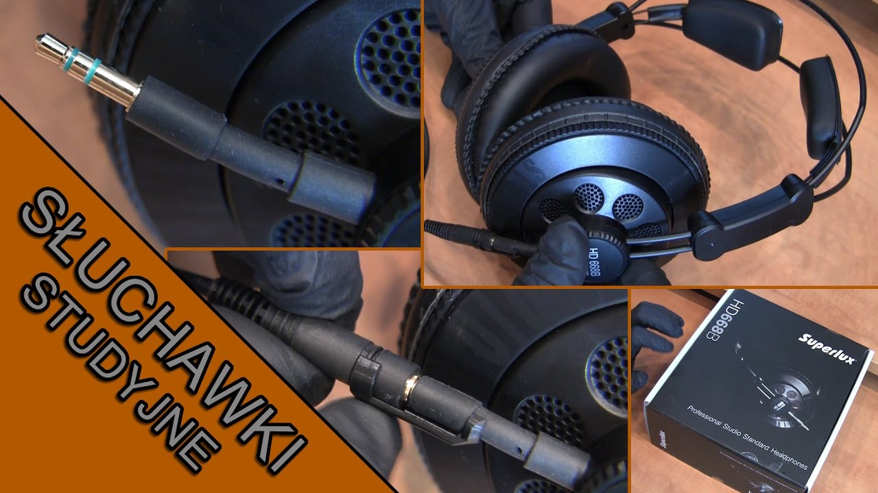 AUDIO | Profesjonalne słuchawki w dobrej cenie. Superlux HD668B