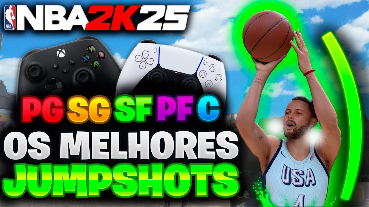 Melhores Jumpshots do NBA 2K25 para Todas as Alturas + Configurações de Controle!