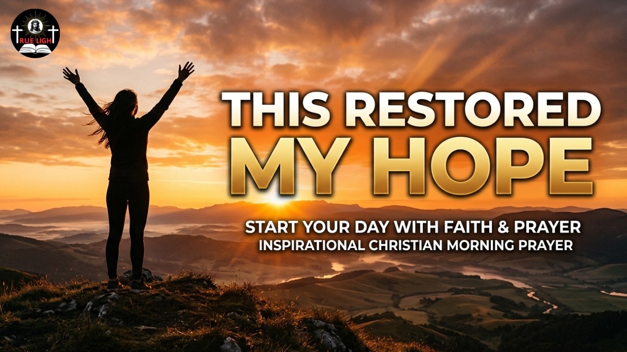 When Pain Tried to Break My Faith… God Taught Me This | Morning Prayer