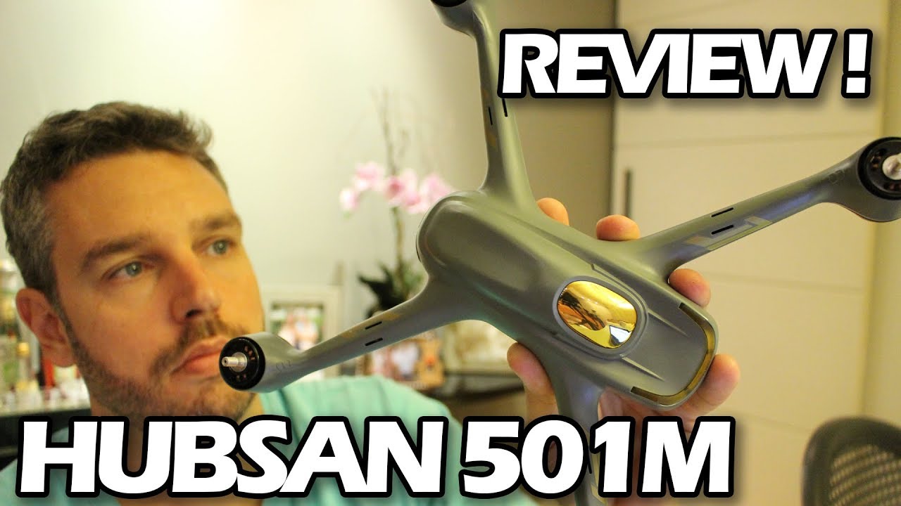 Hubsan 501M Drone FPV WiFi excelente ! Unboxing e Review