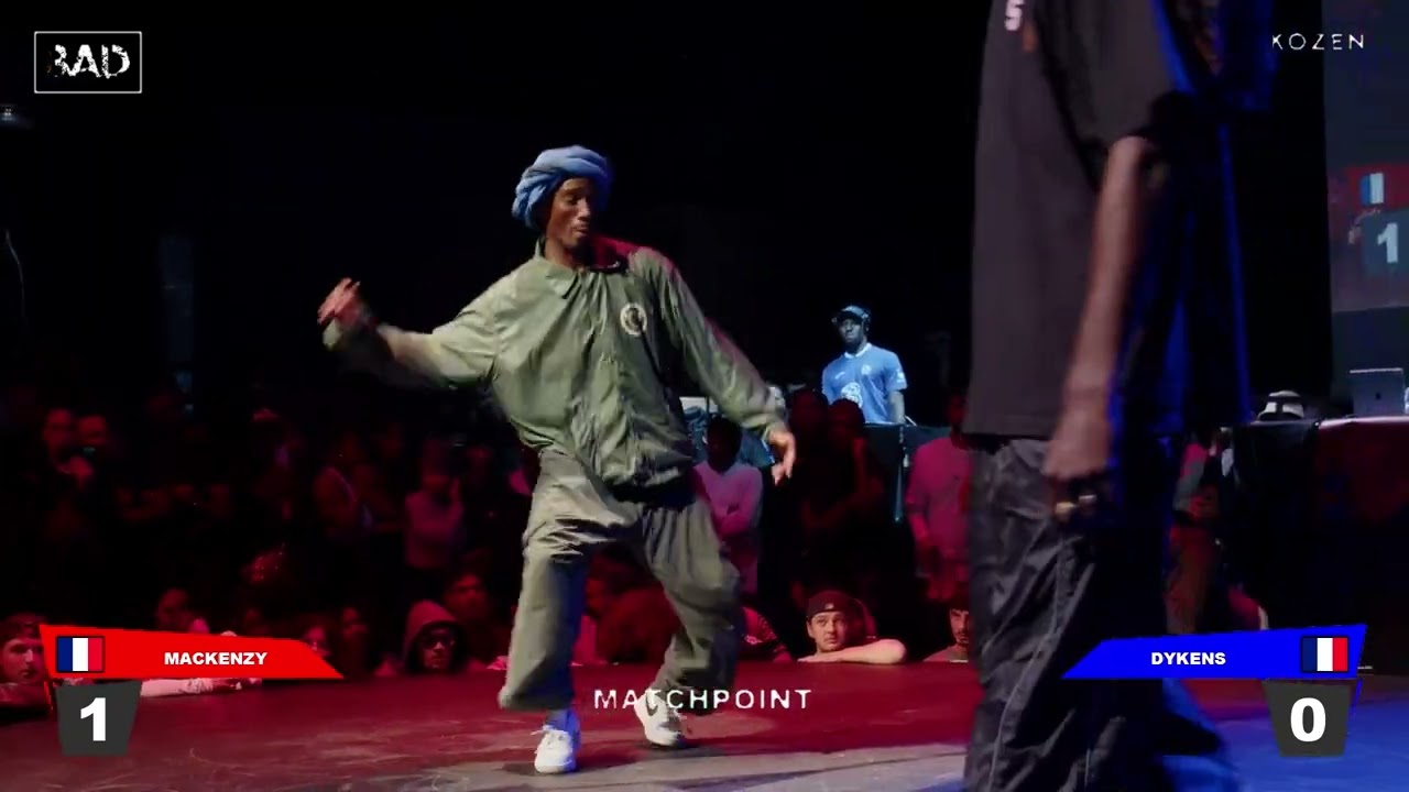 MACKENZY vs DYKENS - Battle BAD 2024 - HIP-HOP TOP 8