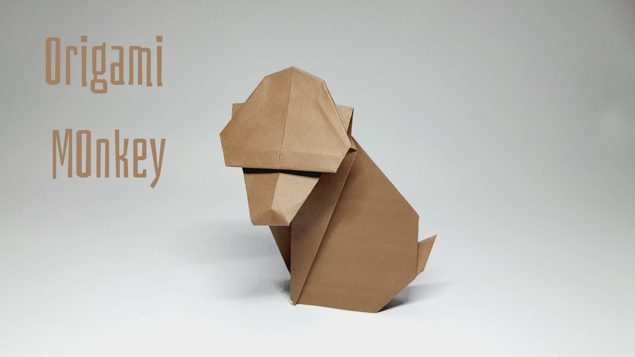 Origami Monkeys | How to Make Monkey Origami (Akira Yoshizawa)