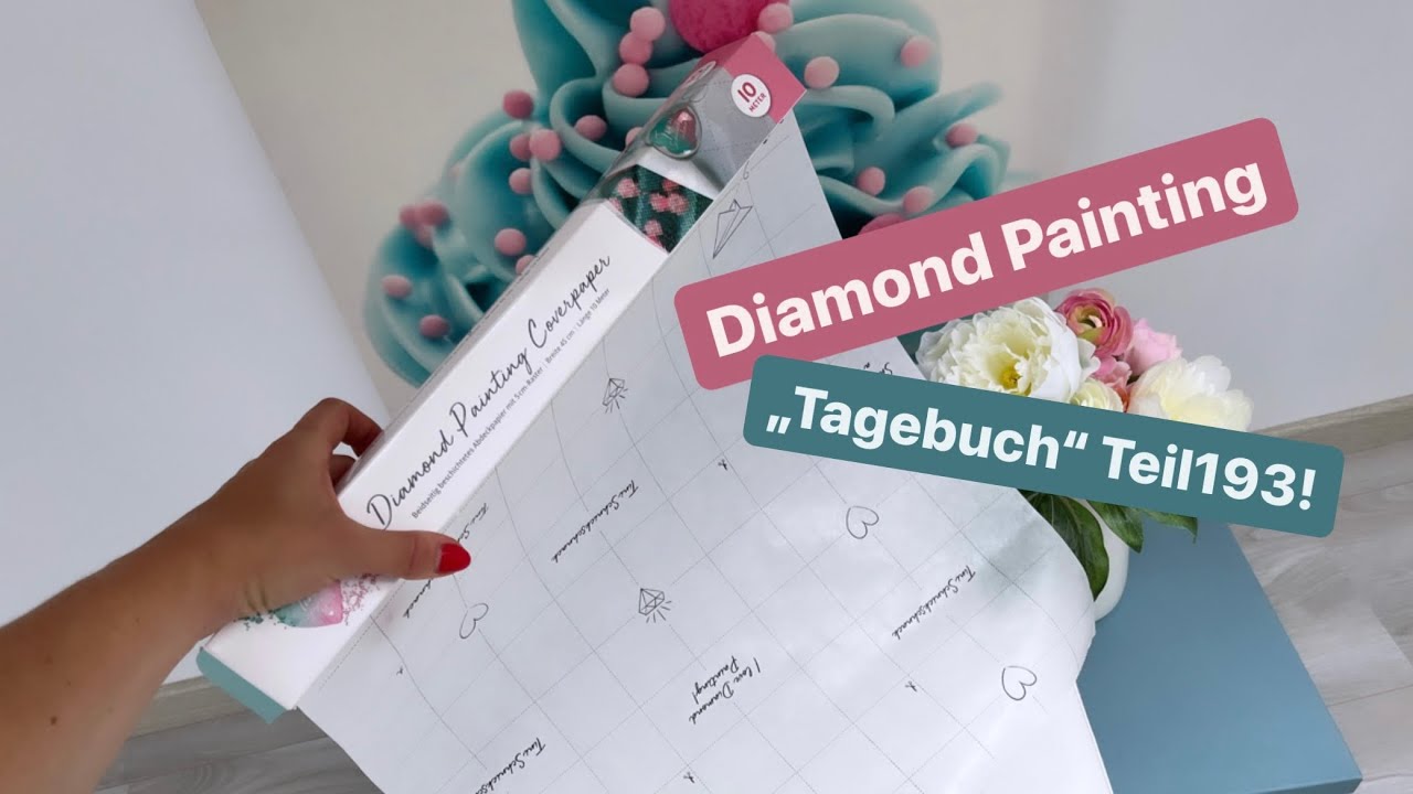 Diamond Painting „Tagebuch“ Teil193!🙃💚 Uiiiii!!! Coverpaper - Was für eine Sensation!!! 🤩💚