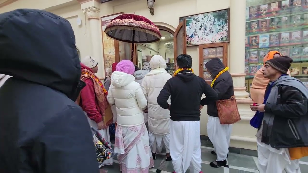 Morning Kirtan Parikrama Day 2 | Sri Sri Krishna Balaram Mandir, Vrindavan 