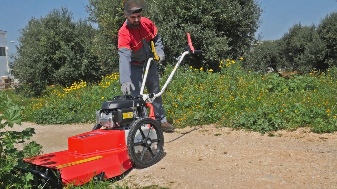 Accensione decespugliatore a ruote Honda Tekna TR60
