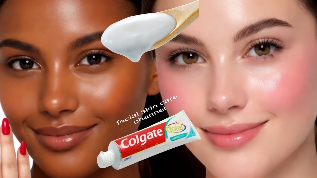 Зубная паста Colgate для отбеливания лица | Йогурт и Colgate