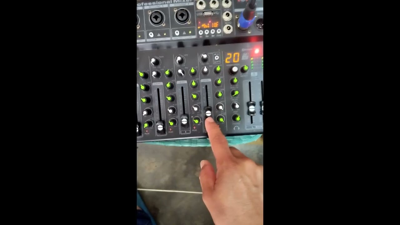 Consola Joson Jet6 pasiva 1 parte 