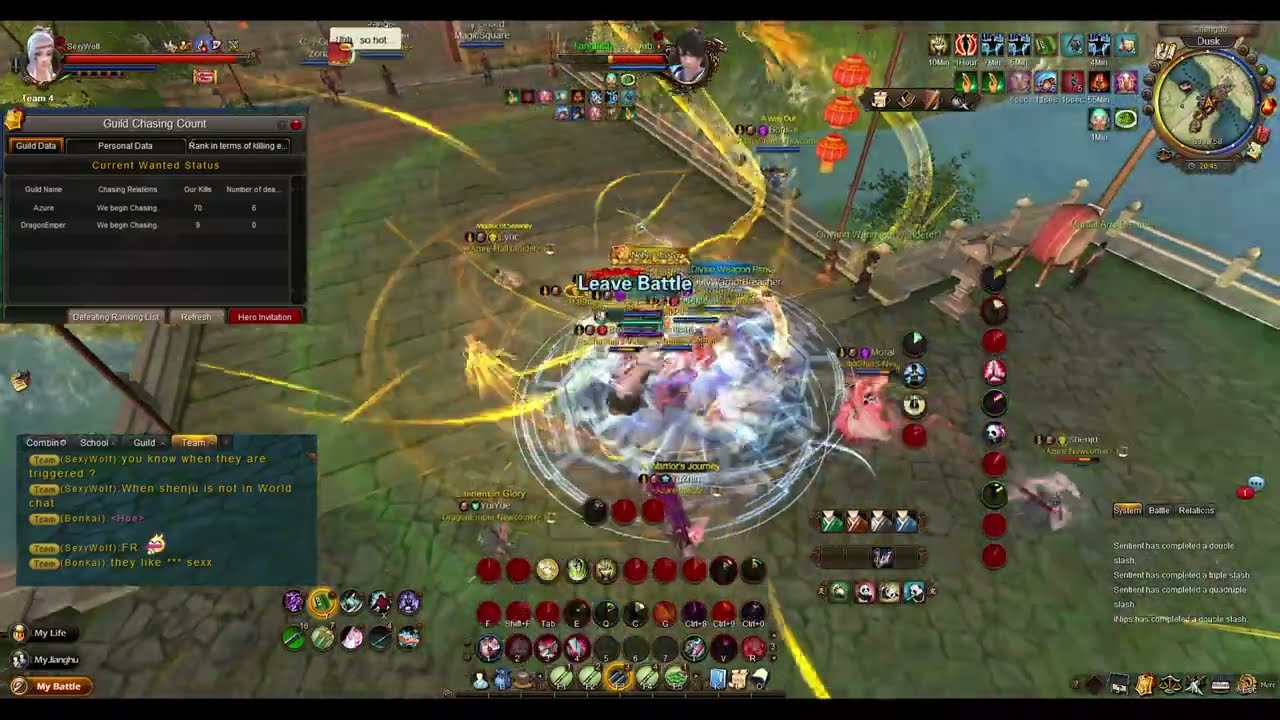 Age of Wushu - This is why Azure disbanded