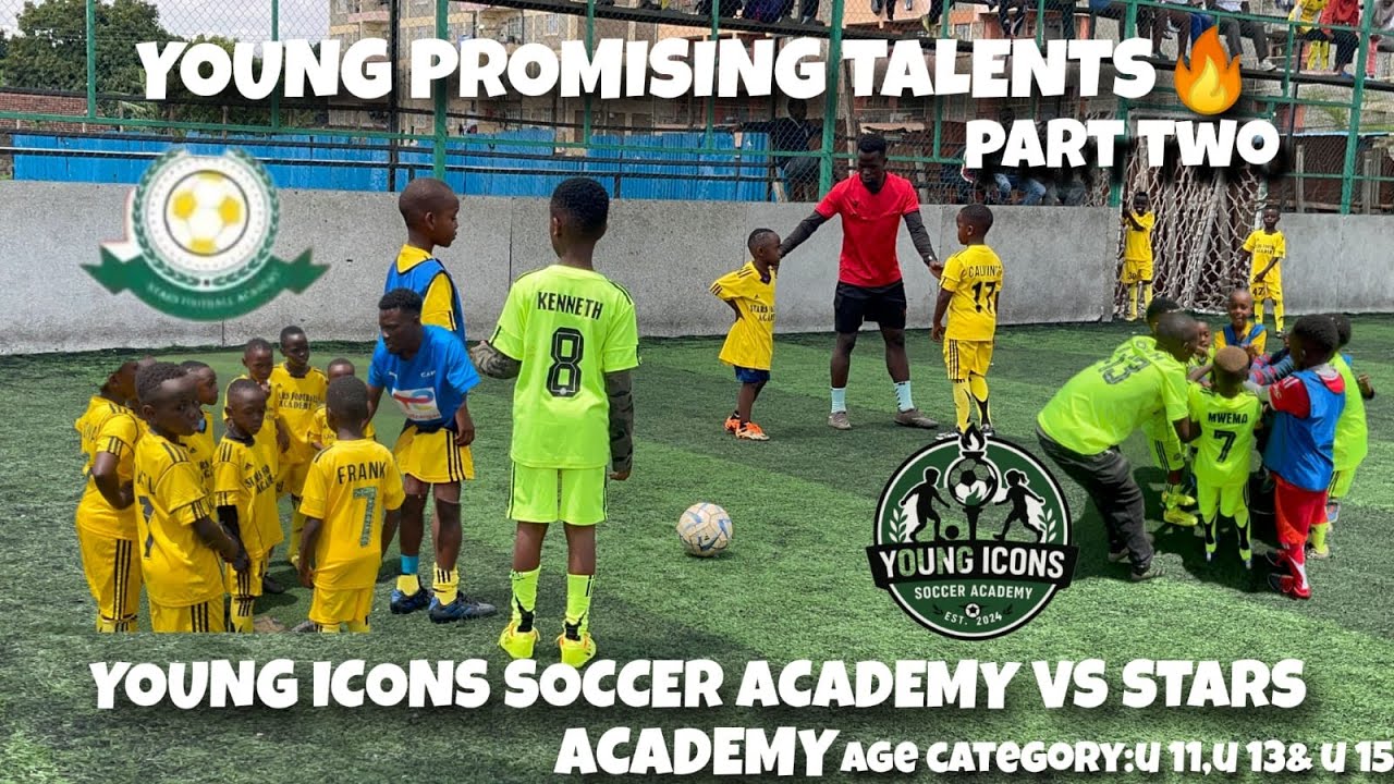 Young Icons Soccer Academy vs Stars Academy Football Matches | Age Category U11, U13 & U15