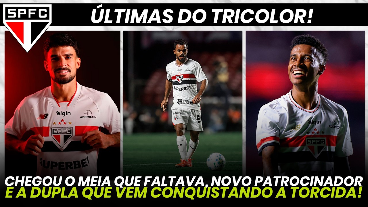 CAULY APRESENTADO, NOVO PATROCINADOR E A DUPLA DE SUCESSO NO TRICOLOR!