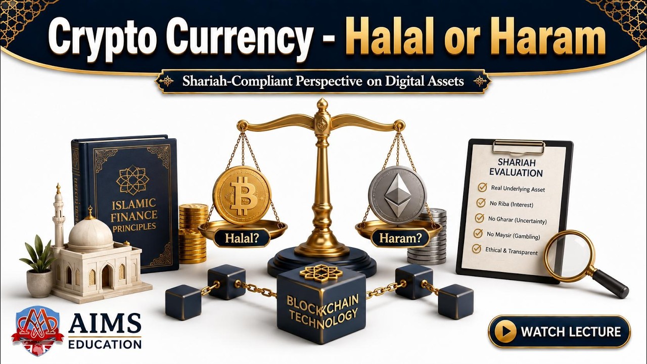 Is Crypto Halal or Haram? Bitcoin Fatwa and Shariah View | AIMS Education