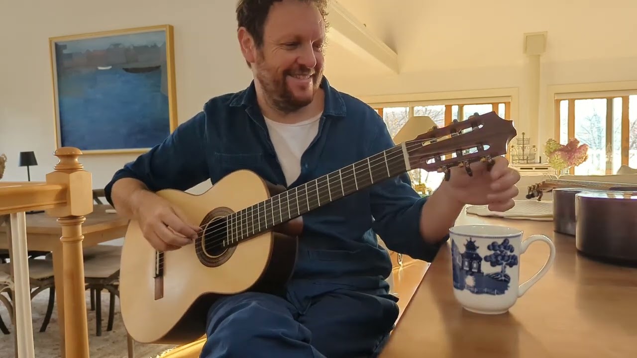 Derek Gripper playing Tita, Chiwo and Seeing Nobody on my 2024 concert classical guitar.