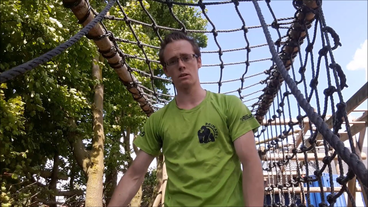 Survivalrun Tutorial Techniek 010 Netten: Horizontaal net
