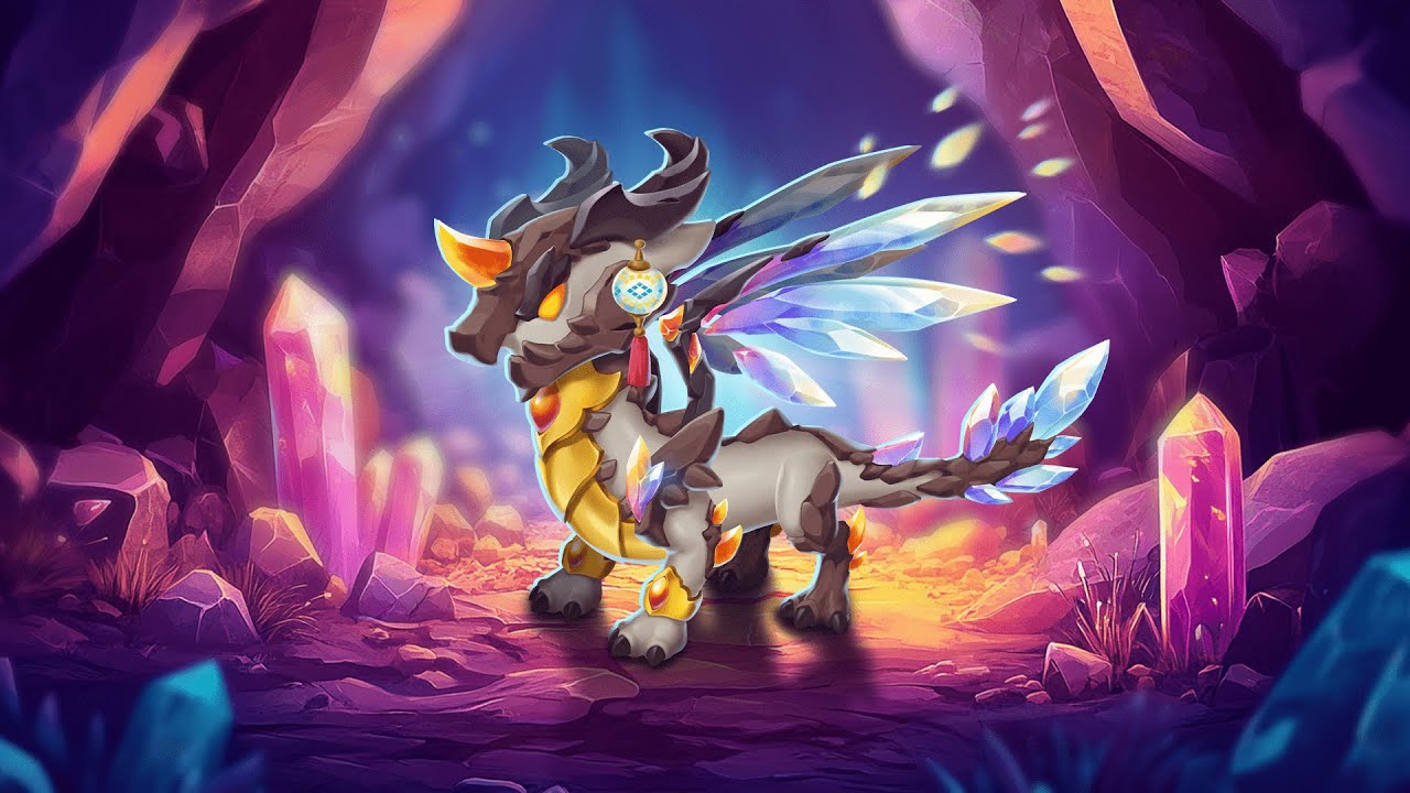 Dragon Mania Legends: Peregrinus Ab Astris Dragon Time Lapse