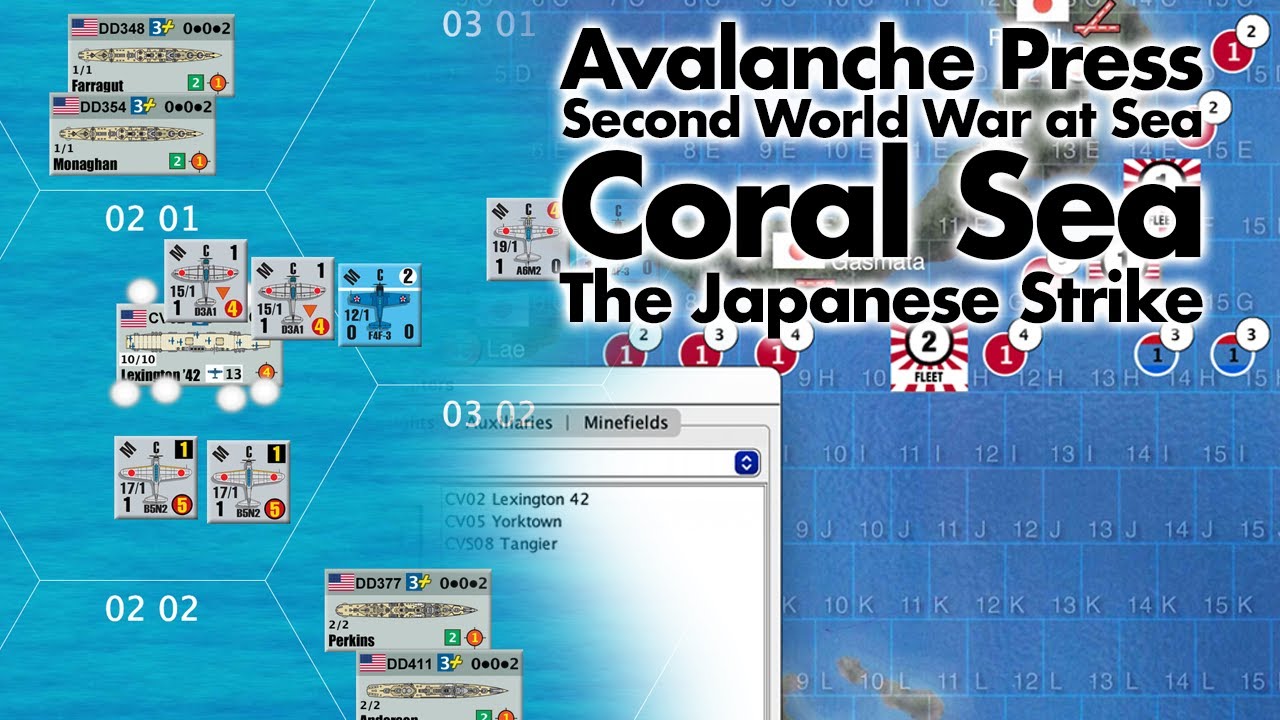 Coral Sea - The Japanese Strike Playthrough