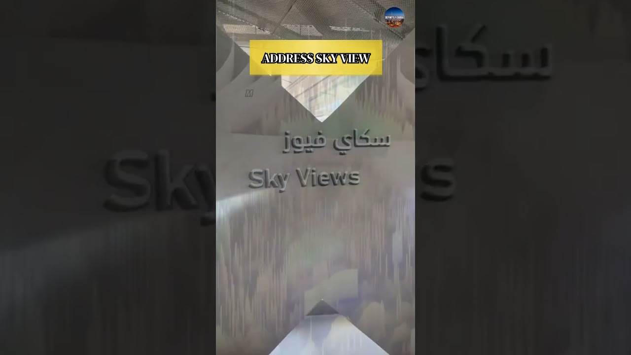Address Sky View #shorts #addressskyview #dubai #dubailuxuryliving