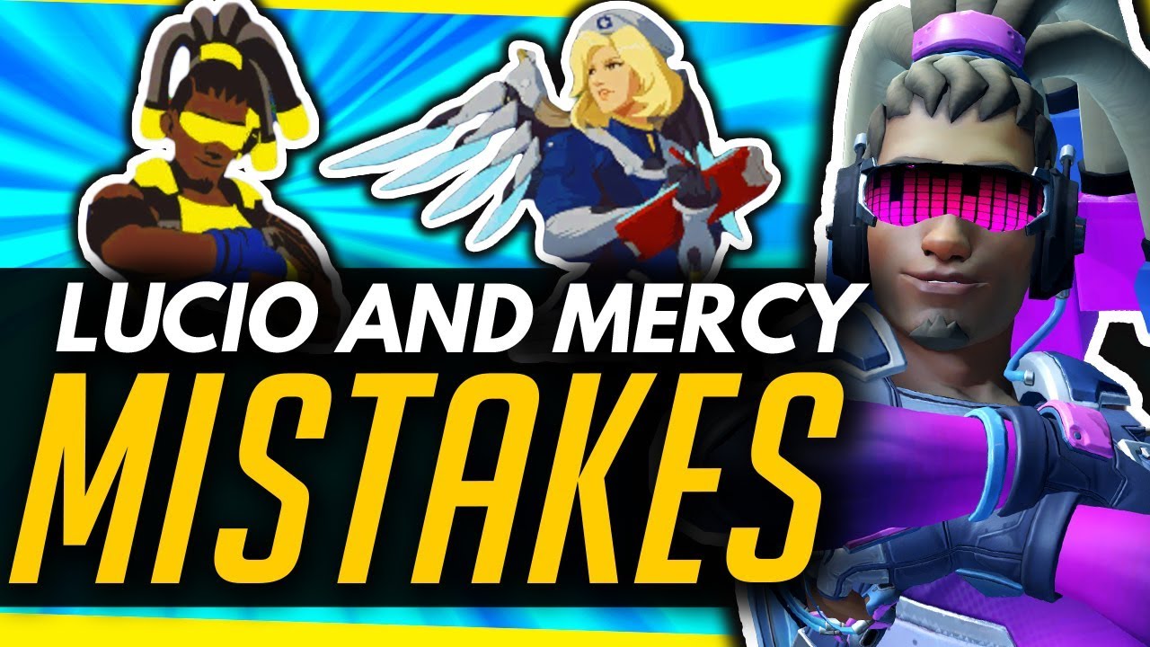 Overwatch | BIGGEST LUCIO and MERCY MISTAKES! (ft FunnyAstro)