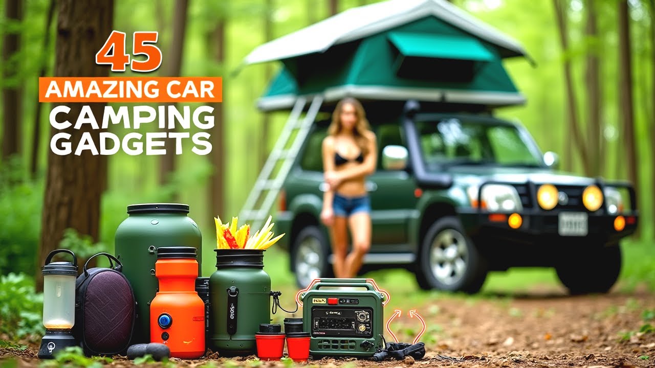 45 Amazing Car Camping Gadgets and Accessories