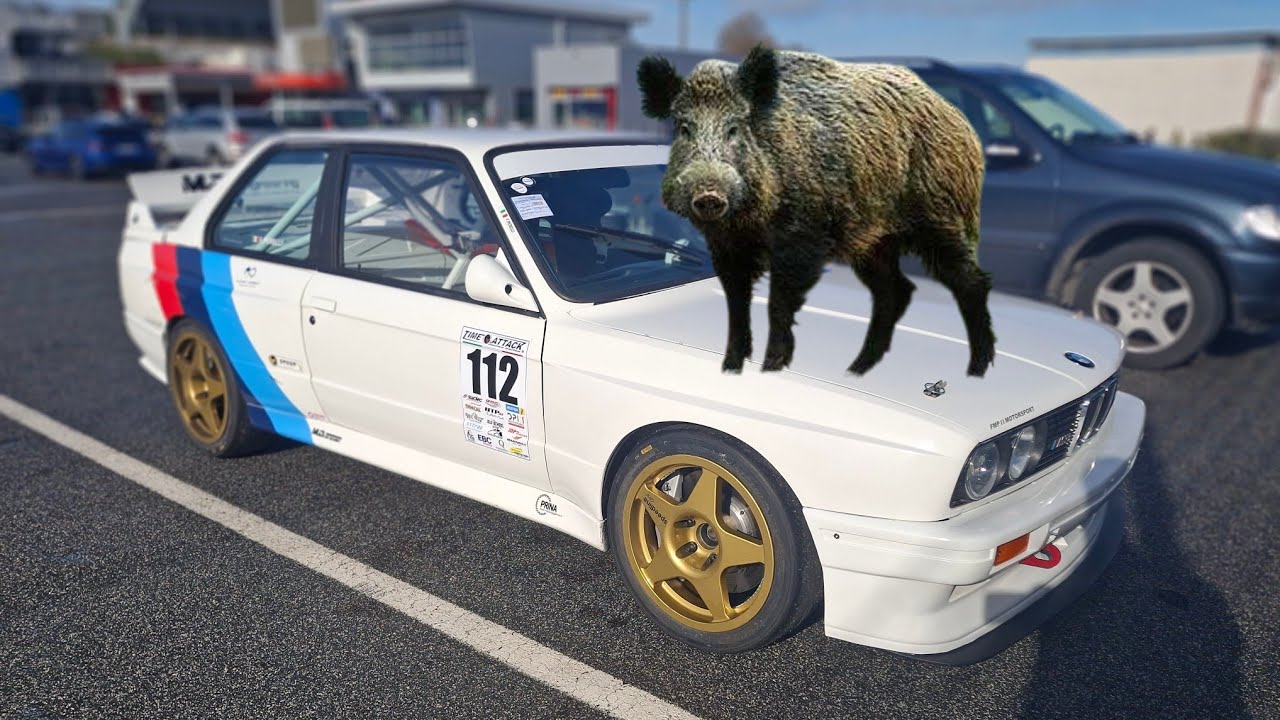Vallelunga Test 1 febbraio 2026. Best lap failed. Giro maschio. Bmw M3 e30 Superturismo