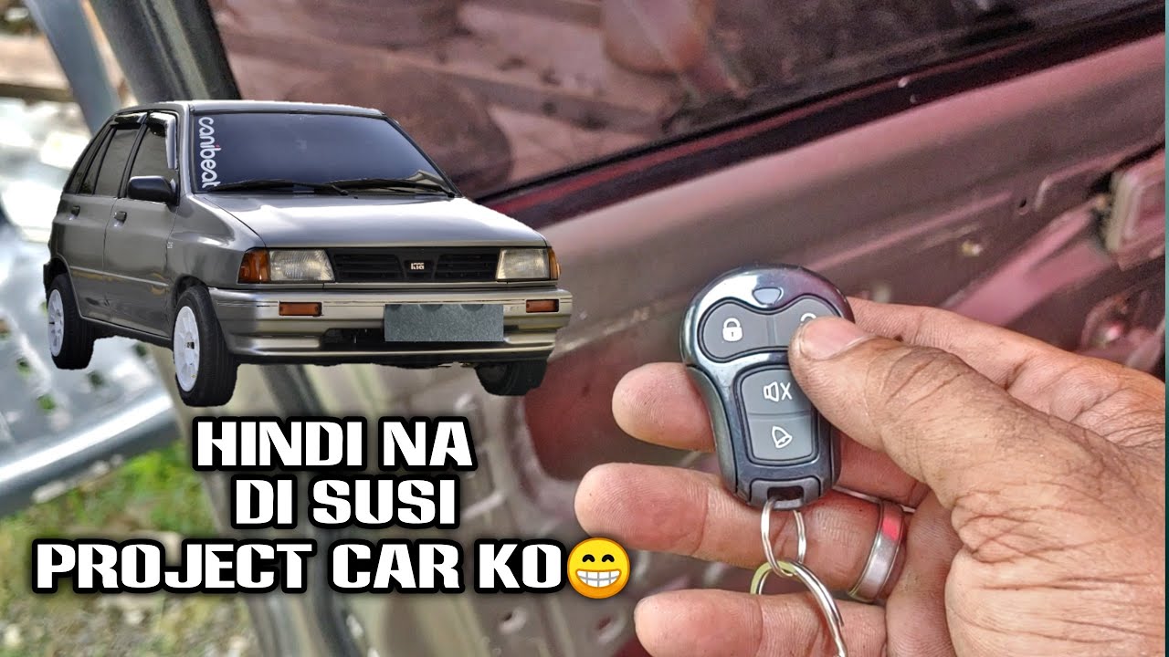 Keyless and Central Lock Installation (Kia Pride cd5)