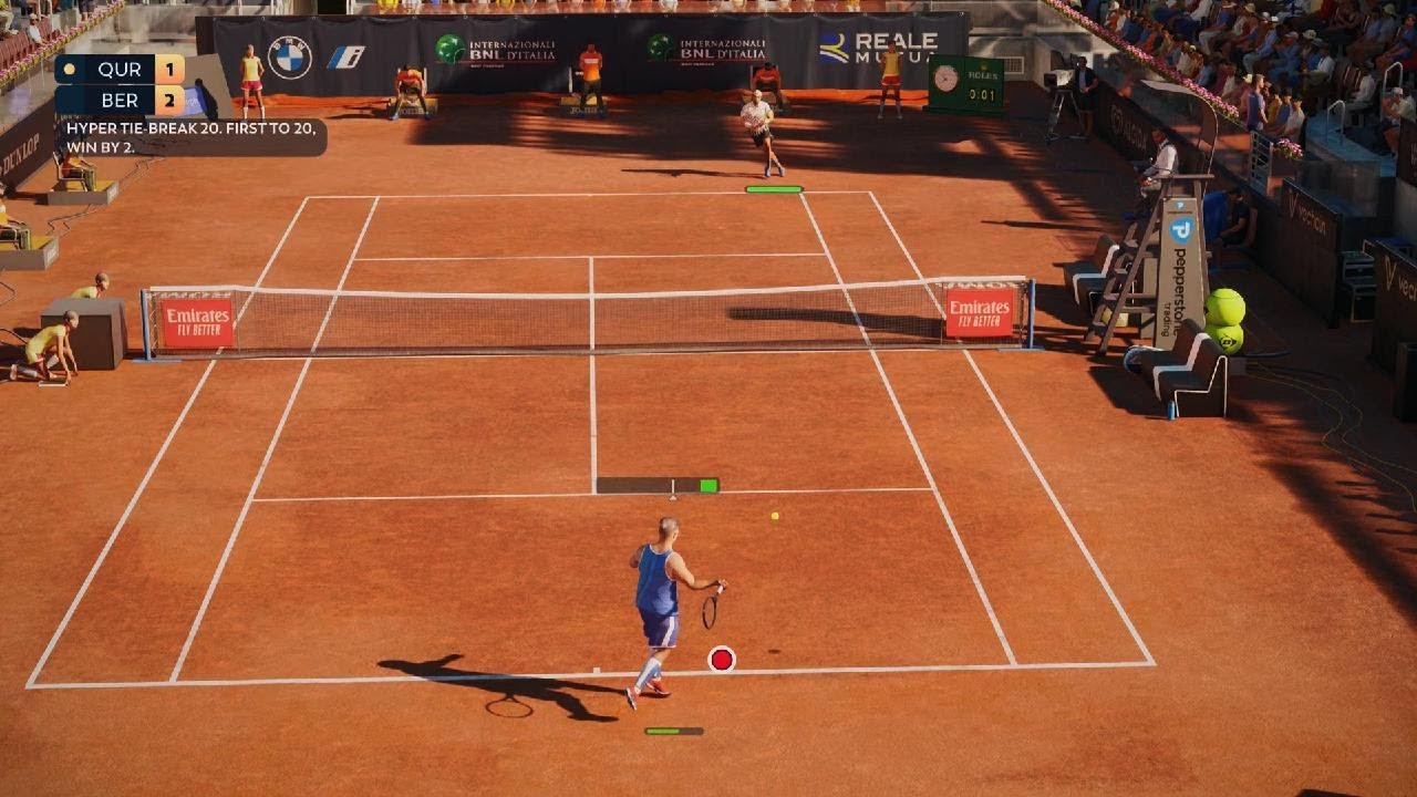 Insane Hyper Tiebreak vs Matteo Berrettini / Match Decided On Last Point🤯