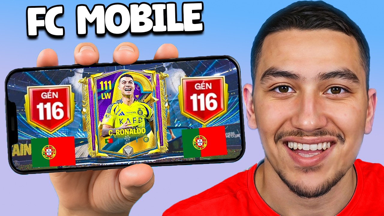J'ai AMELIORER MON EQUIPE A 116 de GEN sur FC MOBILE ! ( J'ai pack le GOAT )