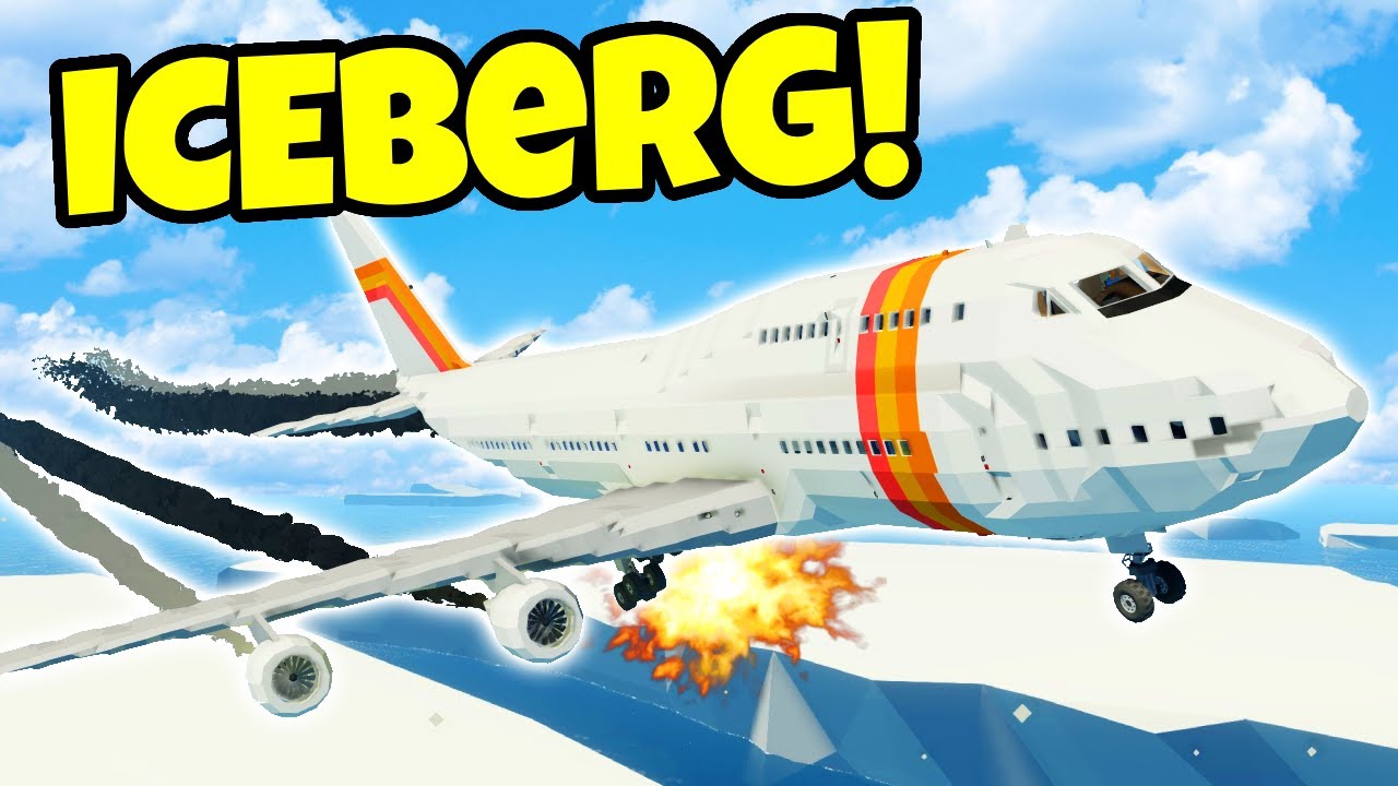Deadly 747 Iceberg Landing In Stormworks Multiplayer!