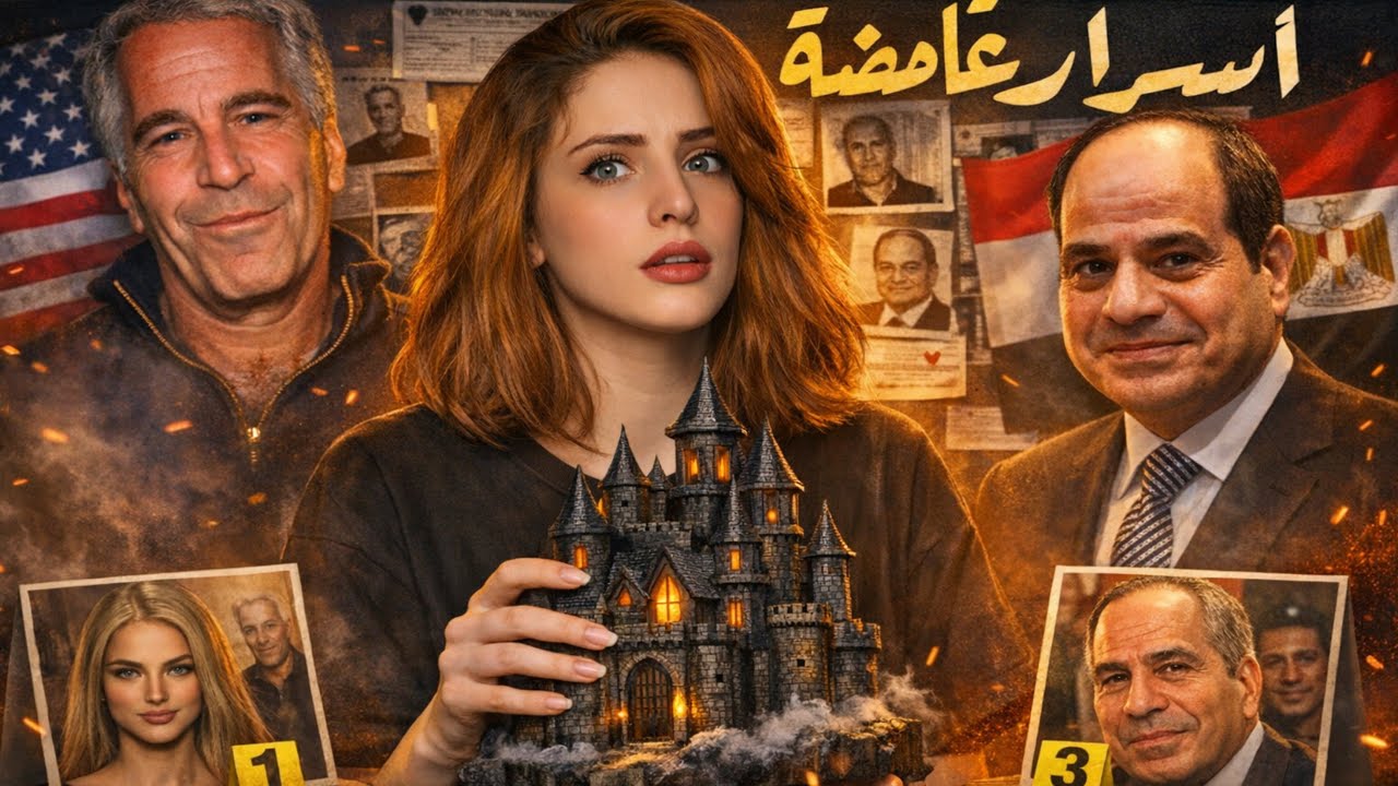 شو قصة السيسي ‼️وإبستين بملف الجزيرة؟ 🔥⚠️