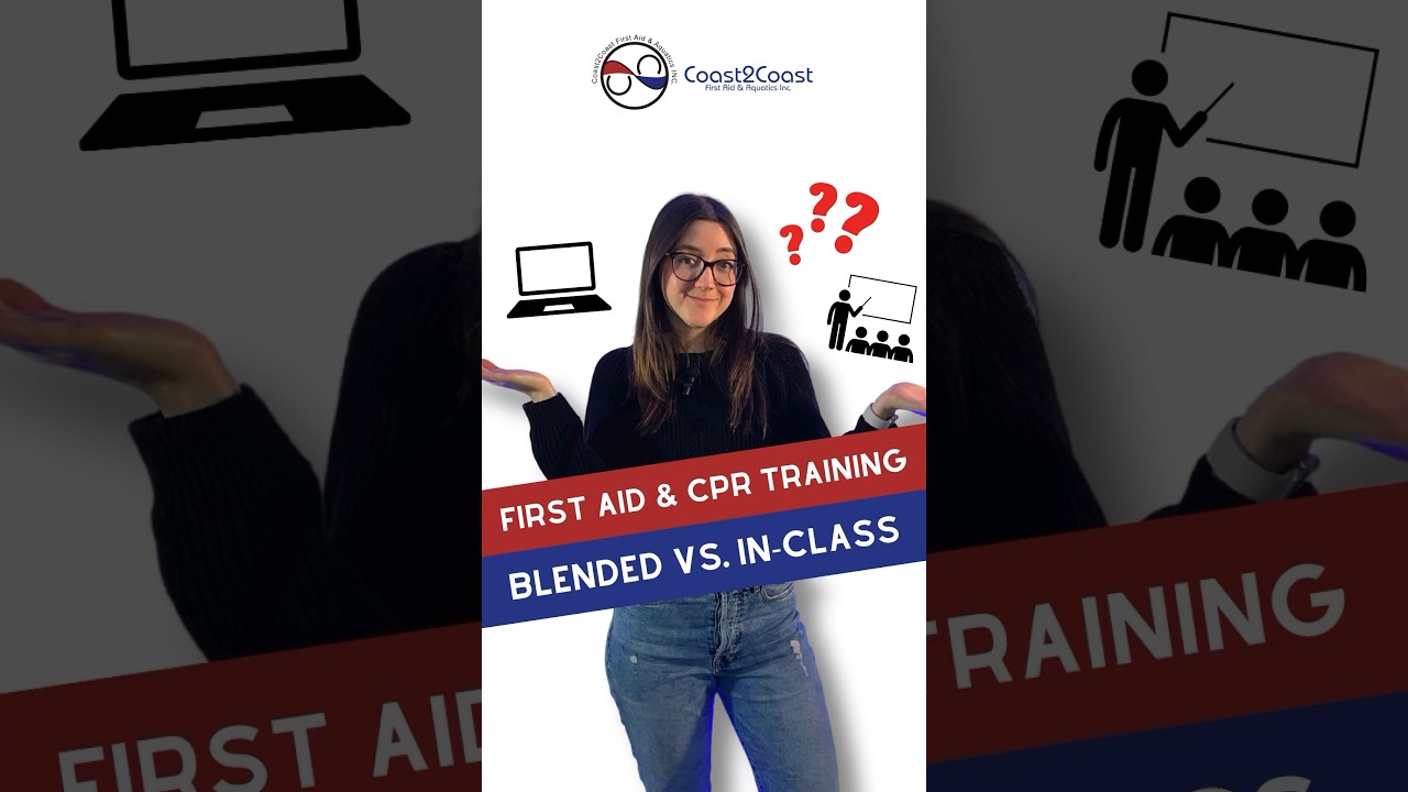 #FirstAid Training: 💻 Online Blended vs 👩&zwj;🏫 Traditional