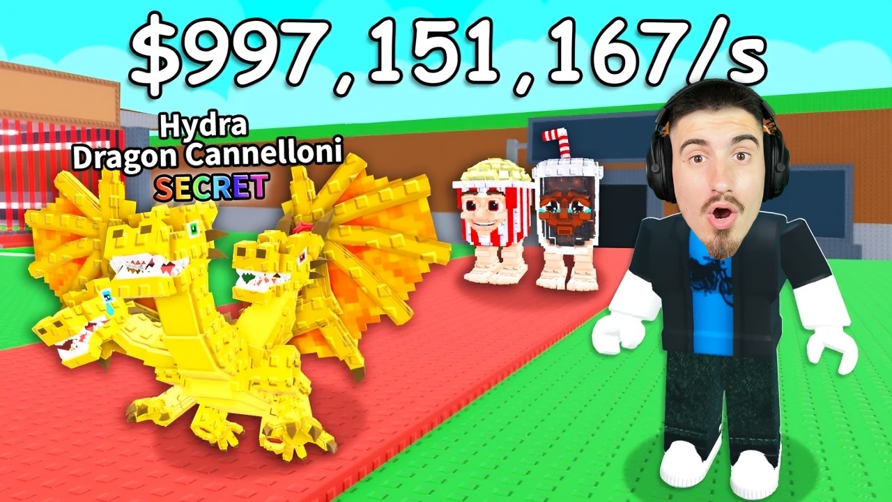 ВЗЕХ HYDRA DRAGON CANNELLONI В STEAL A BRAINROT