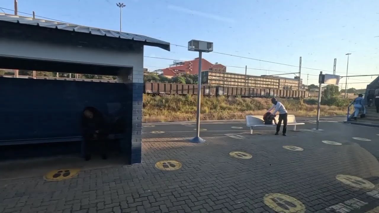 South African train scenery - Pretoria