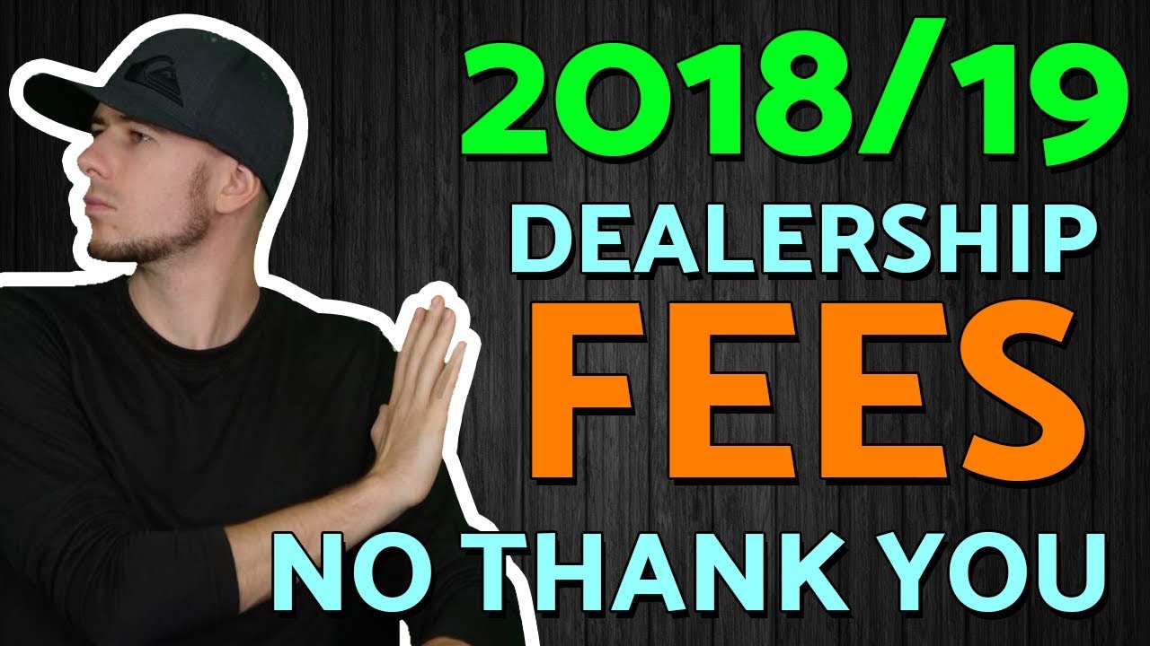 How to Avoid Dealership Fees (EX-car Salesman EXPLAINS) | car dealer fees to avoid