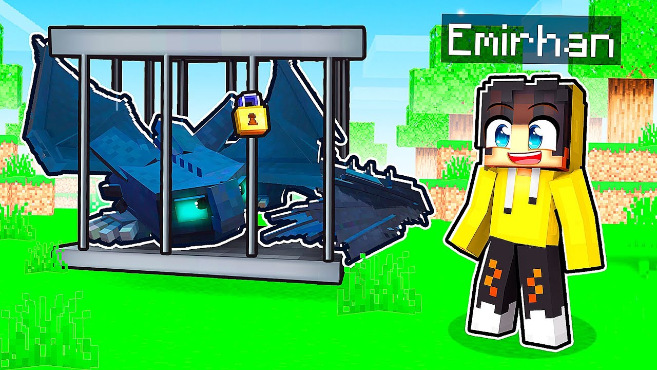 GECENİN &Ouml;FKESİNİ TUZAĞA D&Uuml;Ş&Uuml;RD&Uuml;M! 🔒 | Minecraft Ejderha Adası