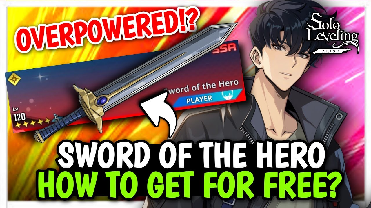THE ULTIMATE JINWOO LIGHT WEAPON THE SWORD OF THE HERO GUIDE! HOW TO GET A5 - Solo Leveling: Arise