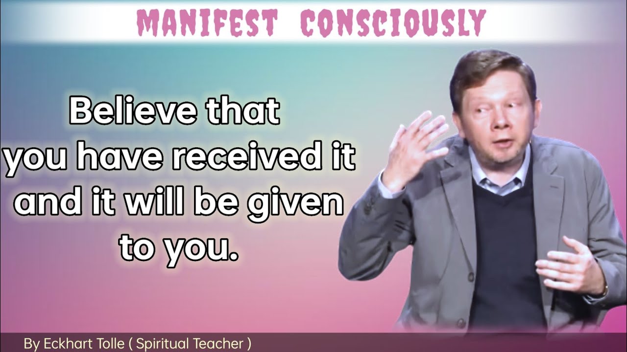Believe That You Have Received it | Spiritual Guide | Pks63