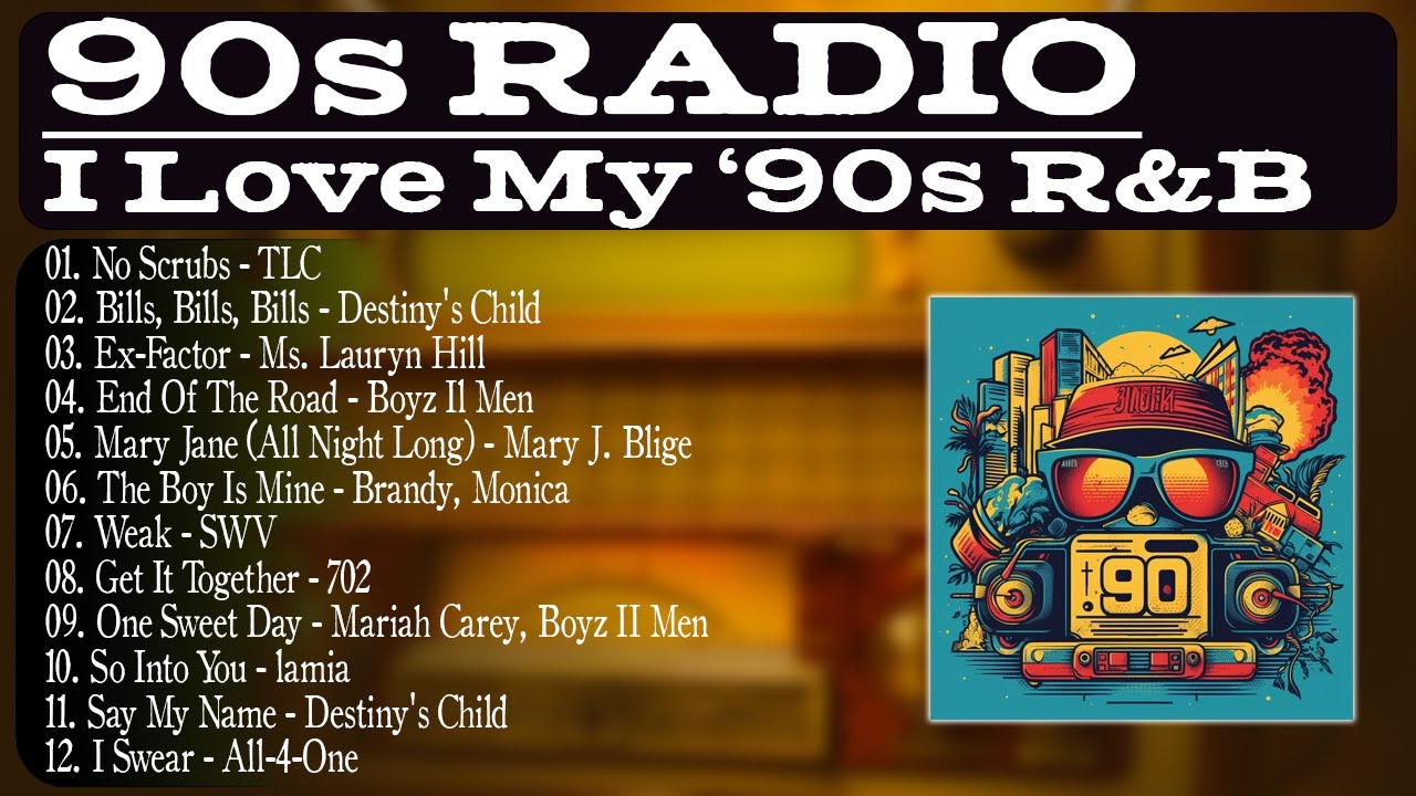 90s RADIO - Collection of the Best R&B Songs of the 90s - I Love My '90s R&B