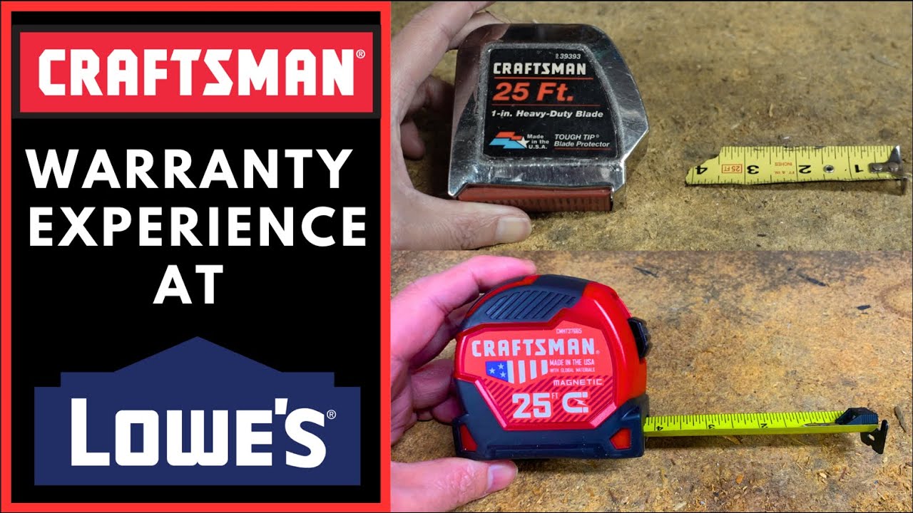 My Craftsman Warranty Experience at Lowes