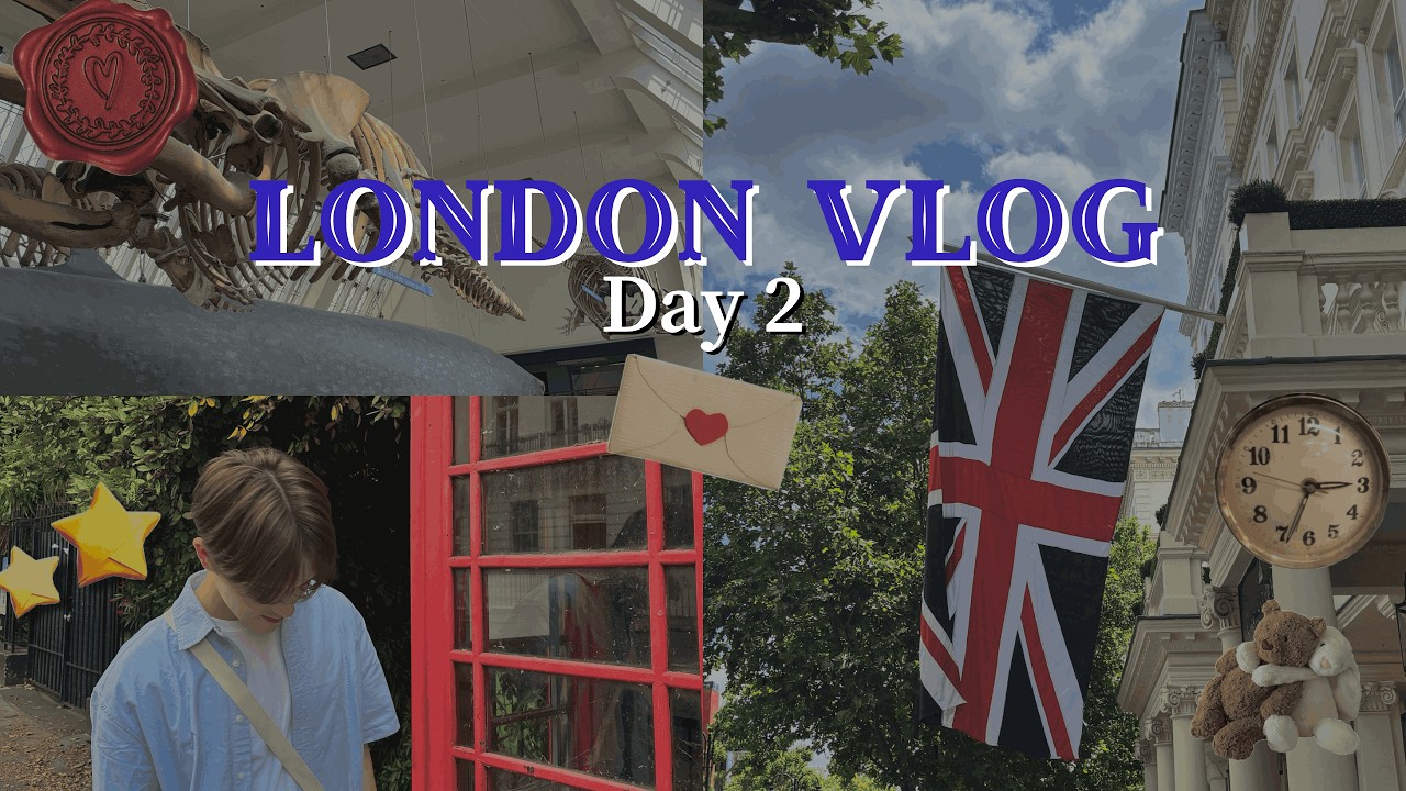 LONDON VLOG Day 2 🇬🇧: Sainsbury's, Brunch, Museums & More...
